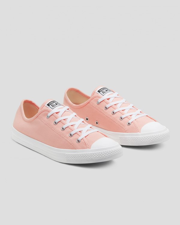 Converse Chuck Taylor All Star Dainty Seasonal Colour Lyserød Sko Danmark - Converse Lave Sneakers D